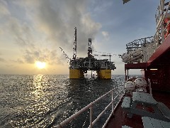 Jacob Grant Wheeler; oil rig that his ship supplys